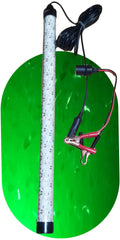 Fire Water Marine MAXX 25-inch green underwater light boosts nighttime crappie fishing visibility