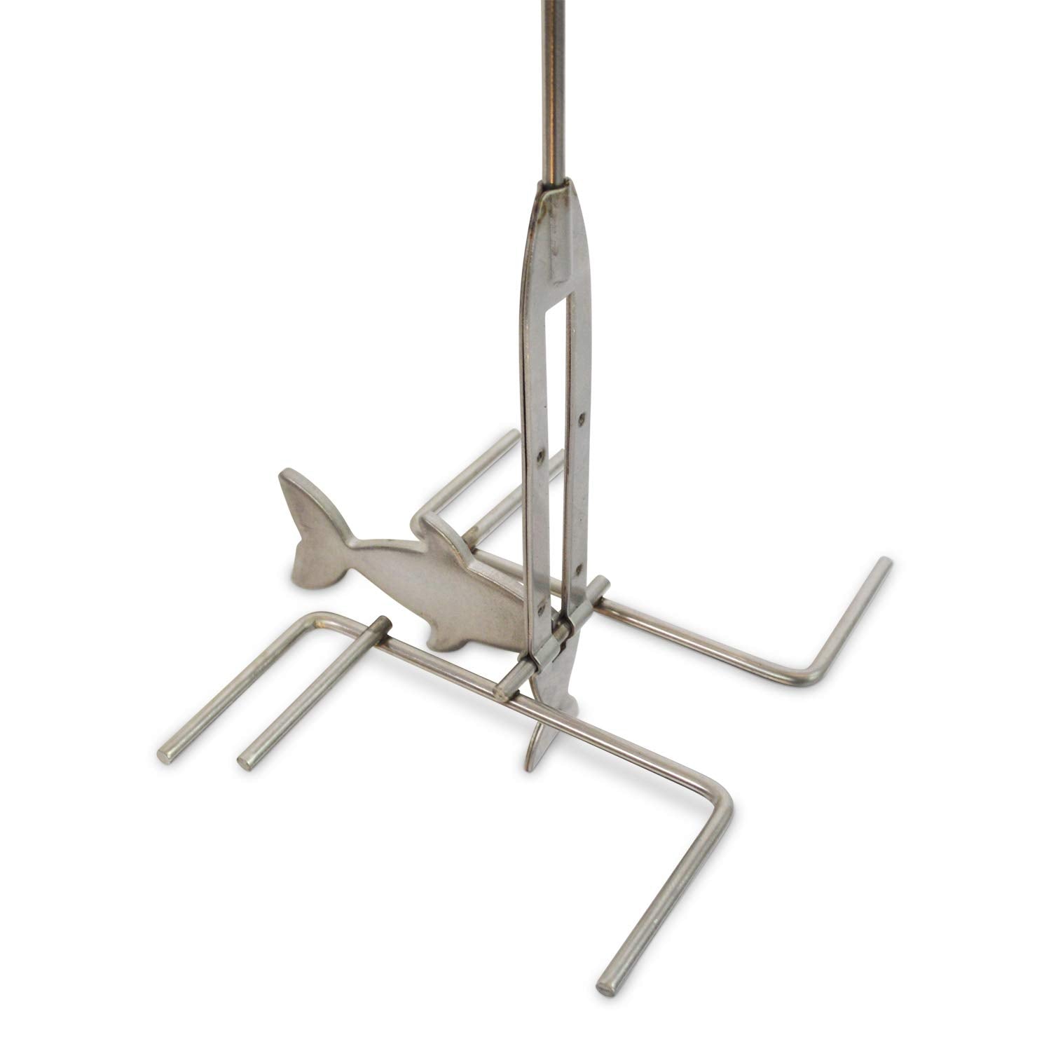 Firebuggz stainless-steel roasters keep food on the line away from flames