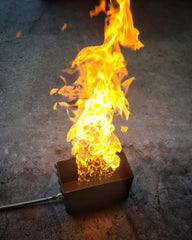 FireCrate USA Overland Ammo Can Burner in use at campsite; efficient heat for meals