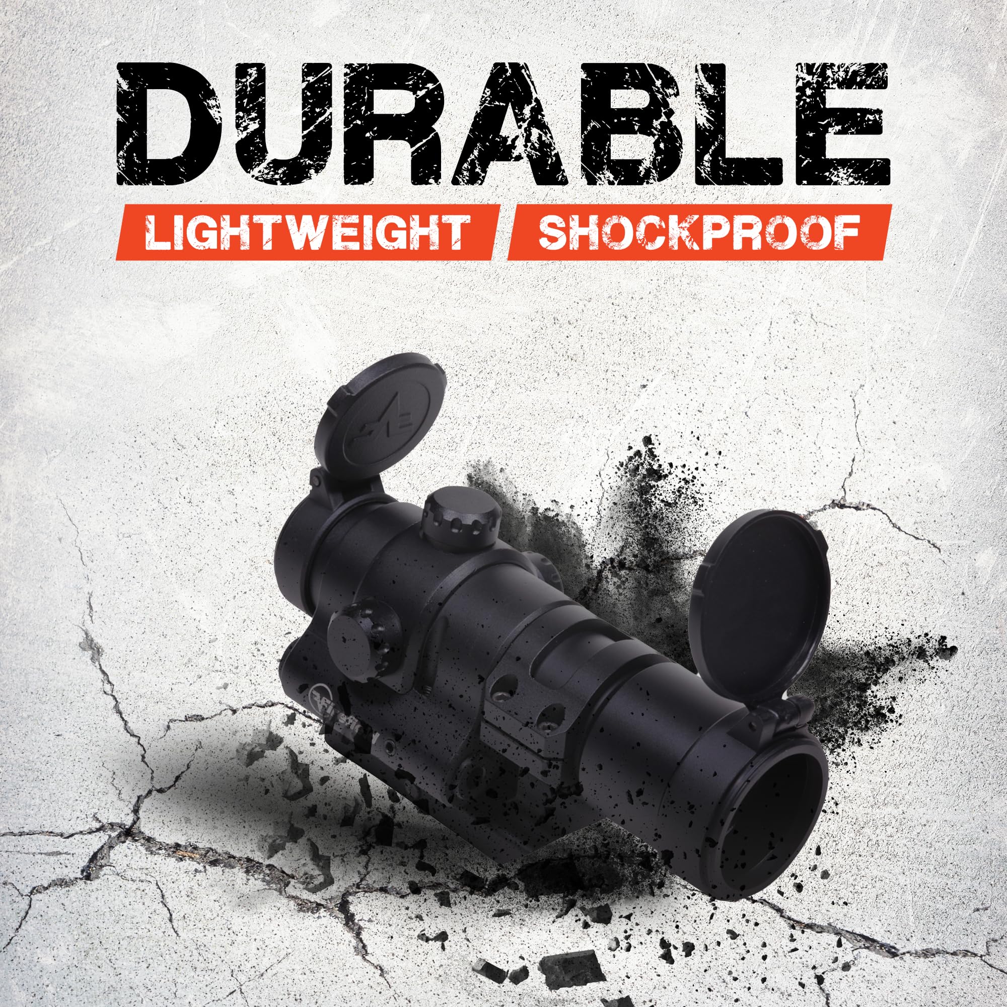 Firefield Impulse 1x28 battery compartment for easy field maintenance.
