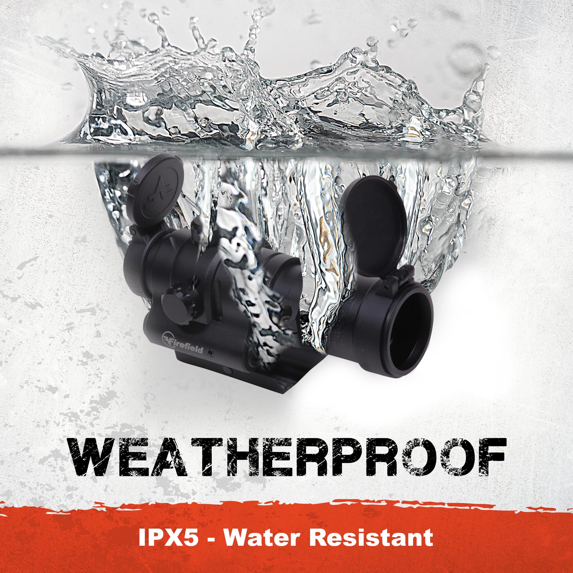 Firefield Impulse 1x28 durable aluminum construction withstands recoil and harsh conditions.