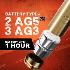 Firefield red laser dot provides a visible reference for precise alignment.
