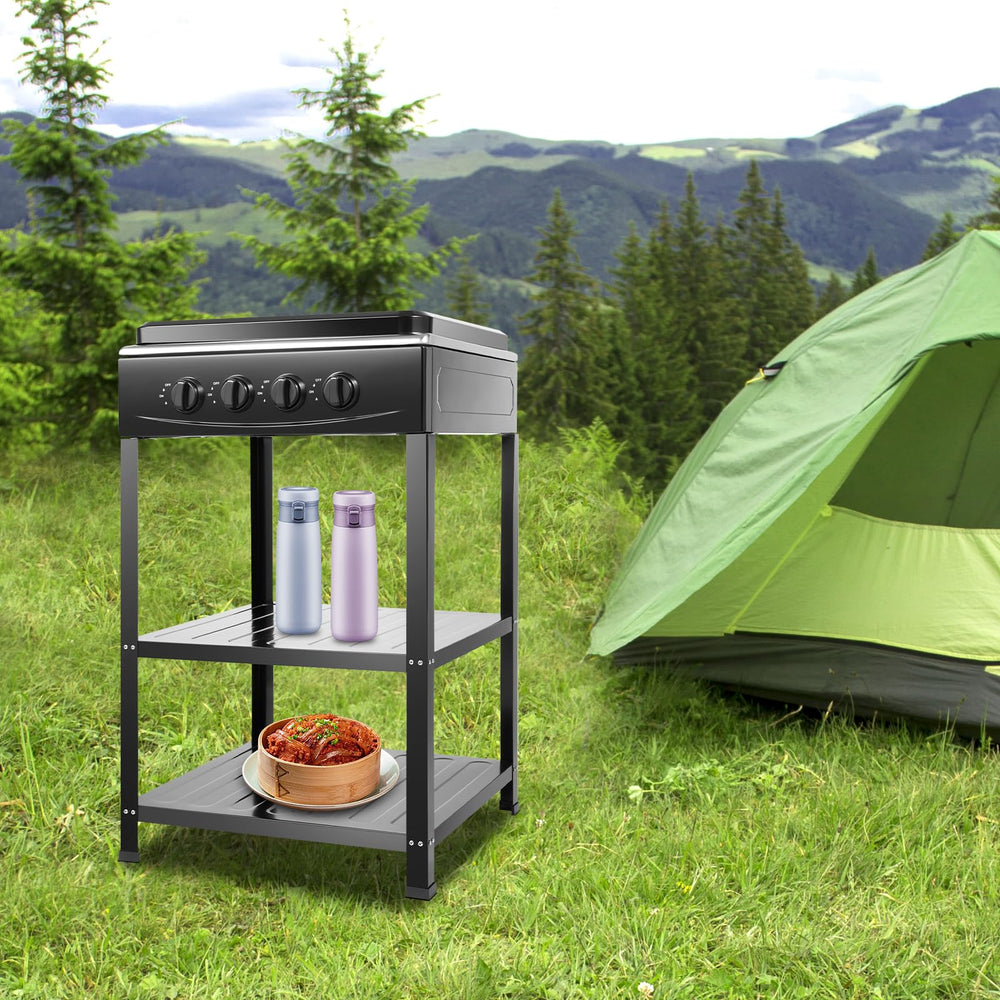 FireLeaves rv-ready-stove ideal for camping and road trips.