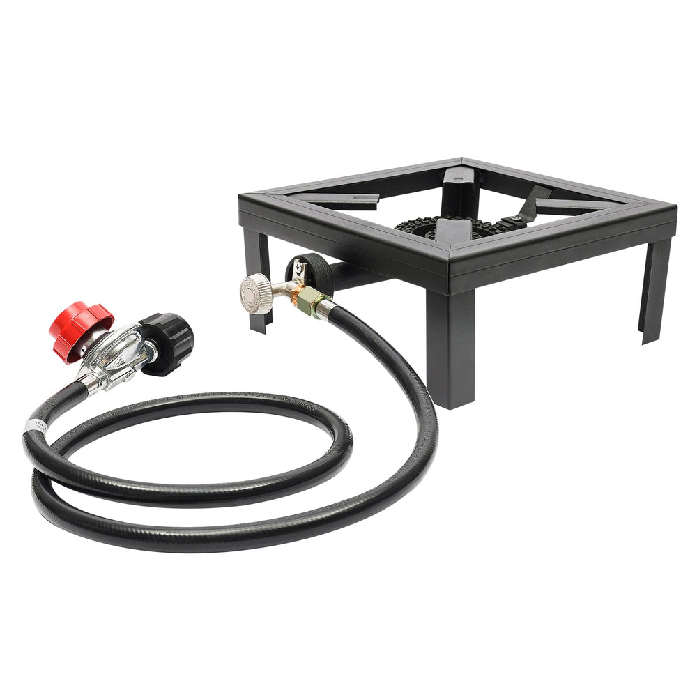 FireLeaves stovetop nine-point-eight-four-inch supports versatile cookware.