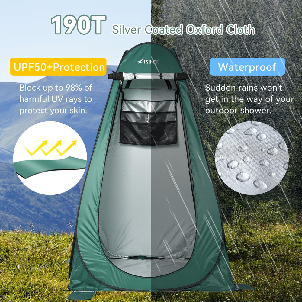 FIRINER portable carry bag enables compact storage and easy transport after trips.