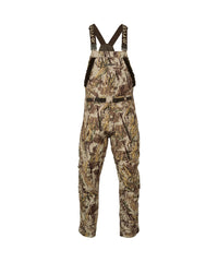 First Lite Refuge Bib Pant in Typha camo, waterproof protection for winter hunts