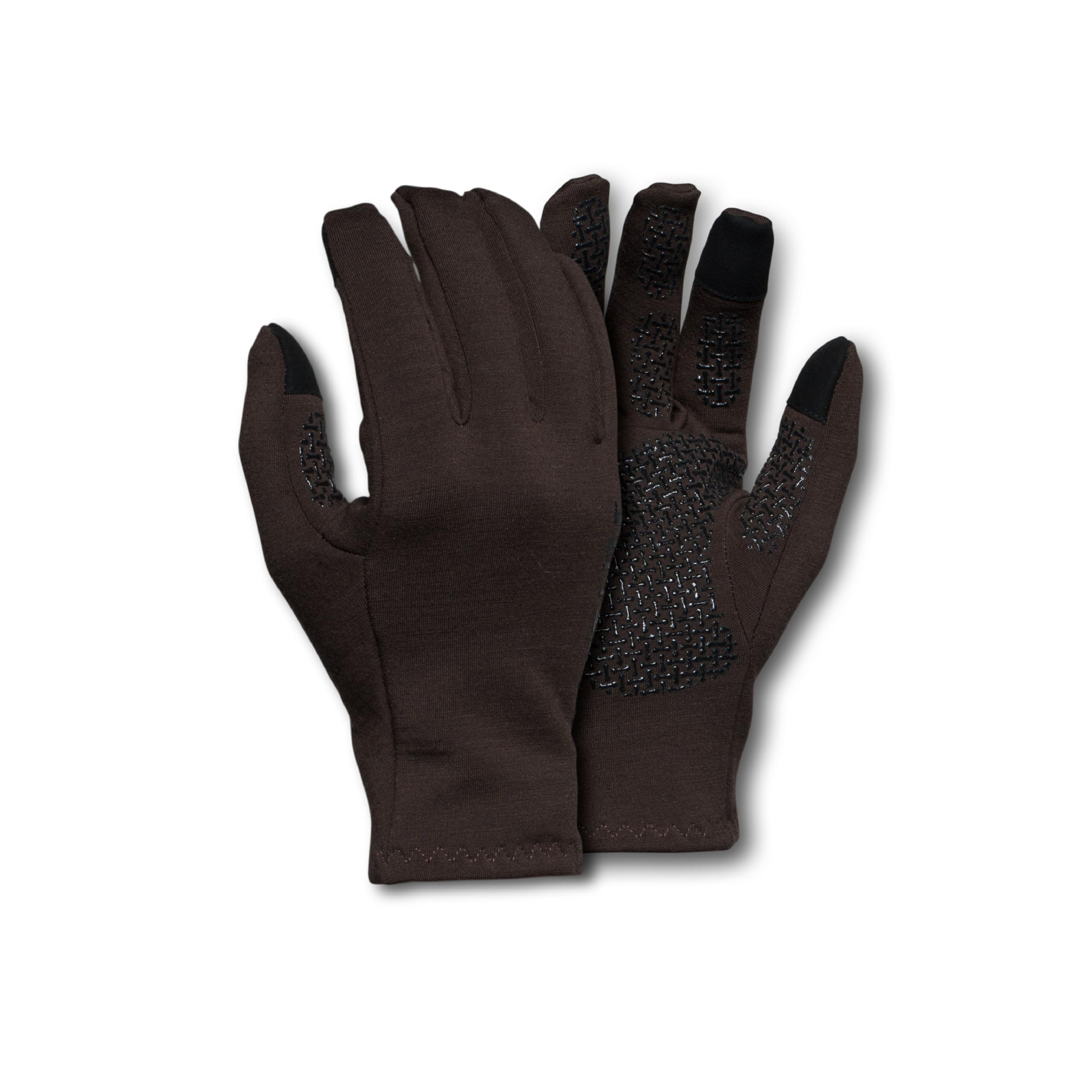 First Lite Rugged Wool Fleece Glove silicone palm grip for steady rifle and bow handling