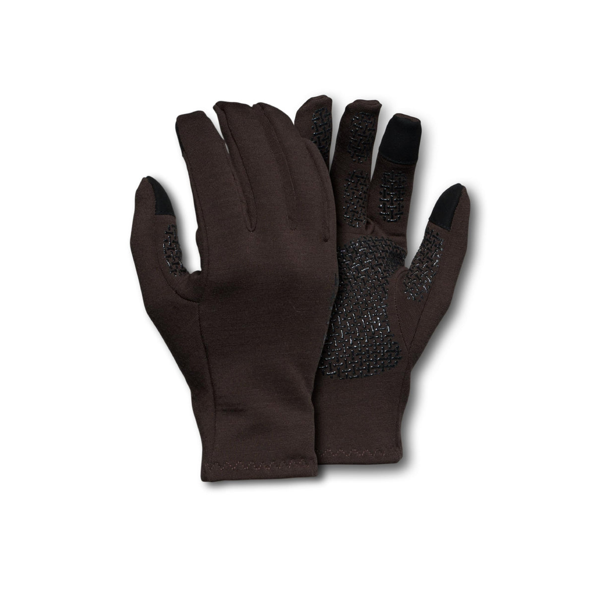 First Lite Rugged Wool Fleece Glove silicone palm grip for steady rifle and bow handling