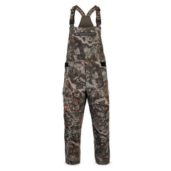 First Lite Sanctuary 2.0 insulated bib pant for tree stand hunting in quiet camo warmth.
