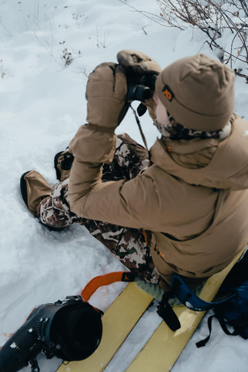 First Lite Tag Cuff Merino Beanie, classic cuff for casual wear and hunts.