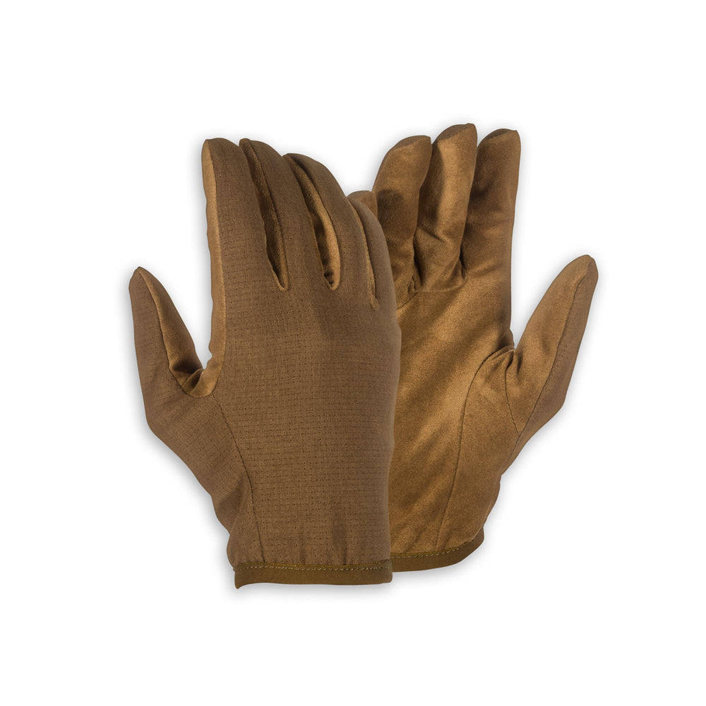 First Lite Trace Glove palm detail showing durable grip for precise shooting and task dexterity.