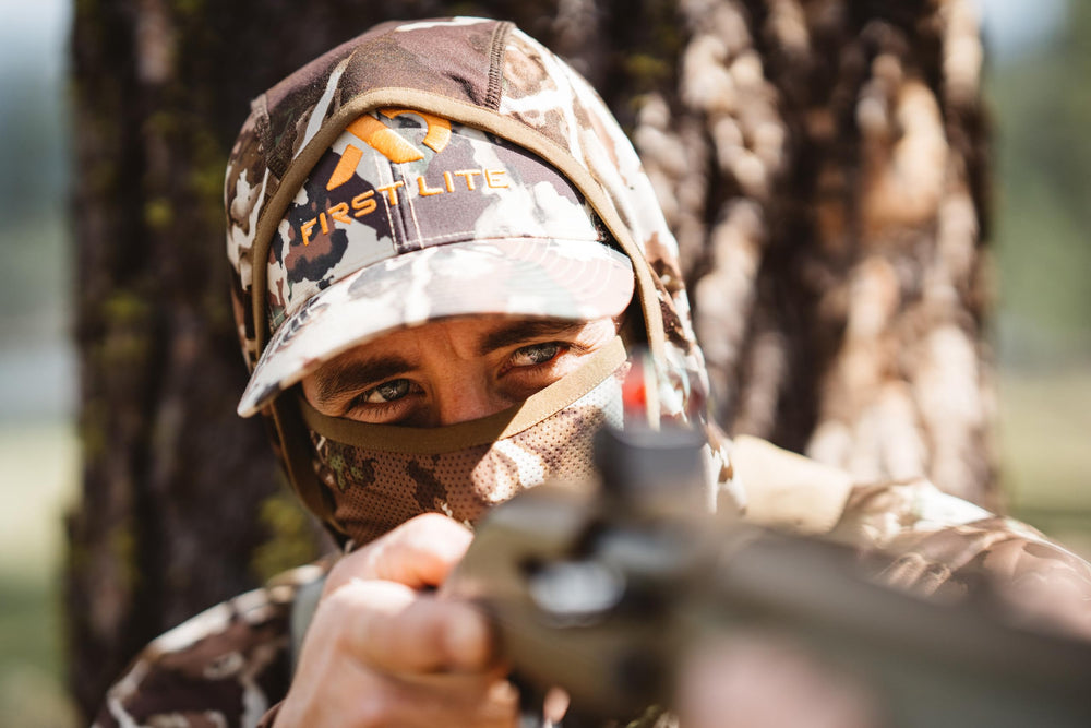 First Lite Trucker Hat lifestyle use for casual and outdoor activities