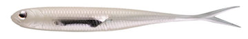 Fish Arrow Flash J Split 4SW Luminova 4in front view showcases flashing lure action for predatory fish.