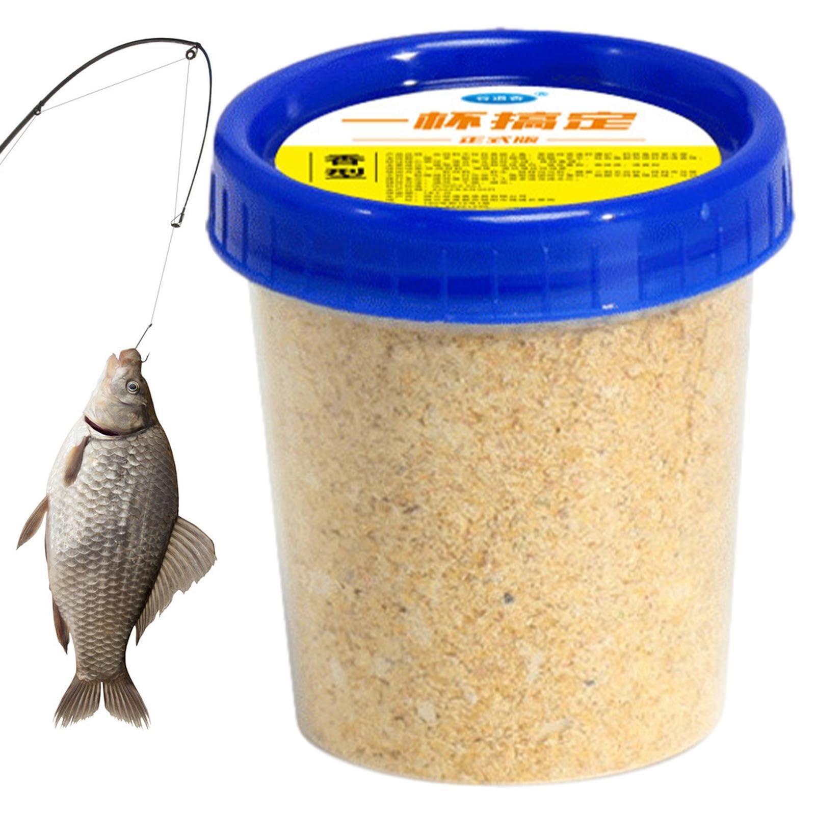 Fish Attractant Powder ingredient closeup highlights plant-based proteins.