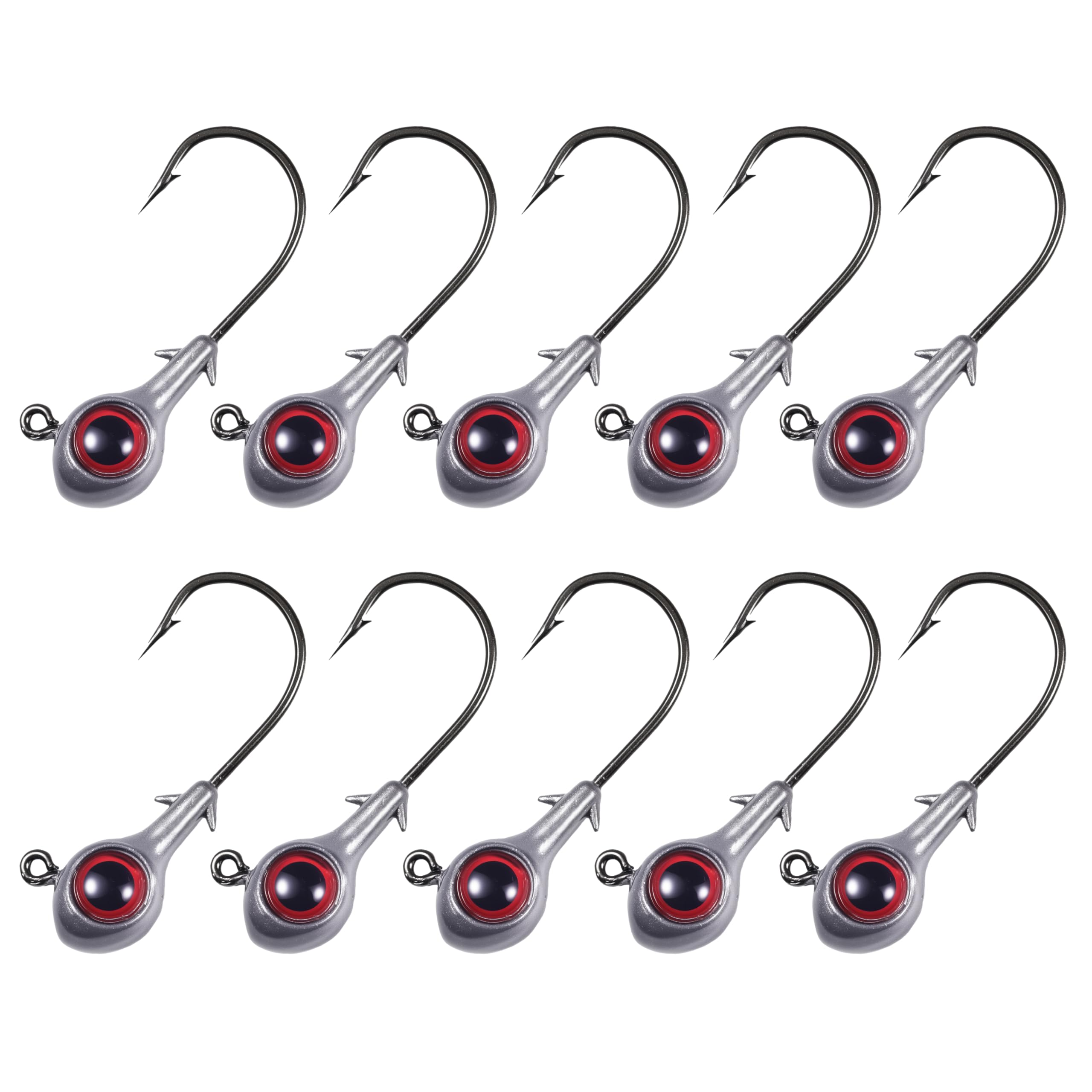 Fish Corner 1/4oz jig head with oversized 3D eyes