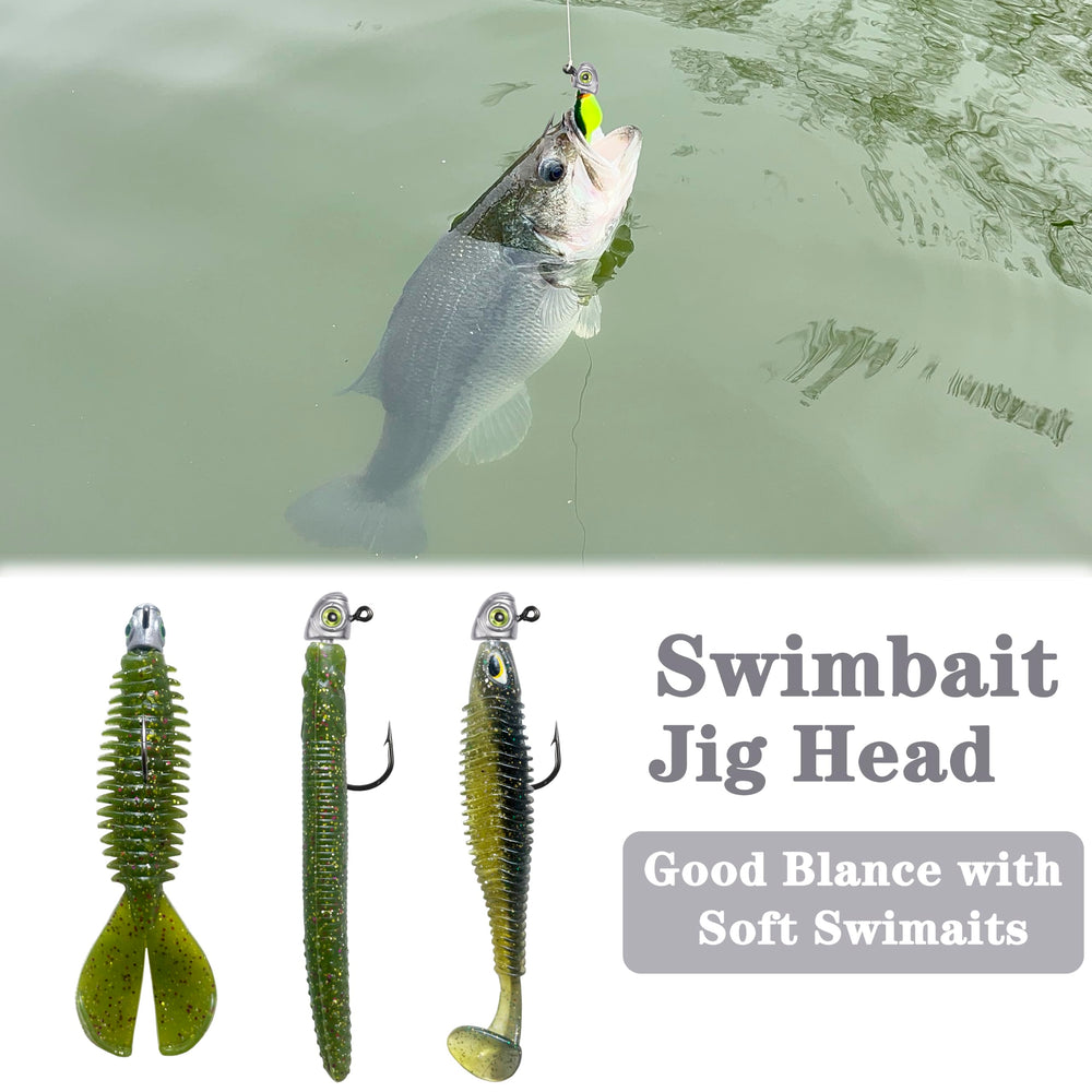 Fish Corner jig head kit image showing 10pcs