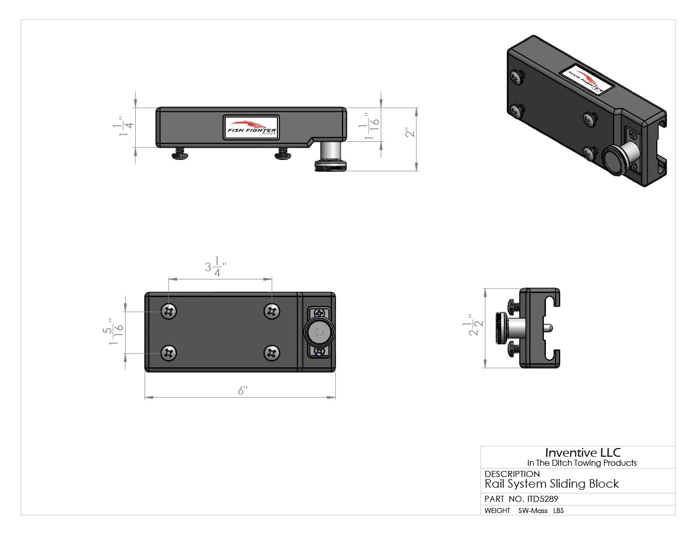 Fish Fighter boat rail accessory layout supports flexible gear placement.