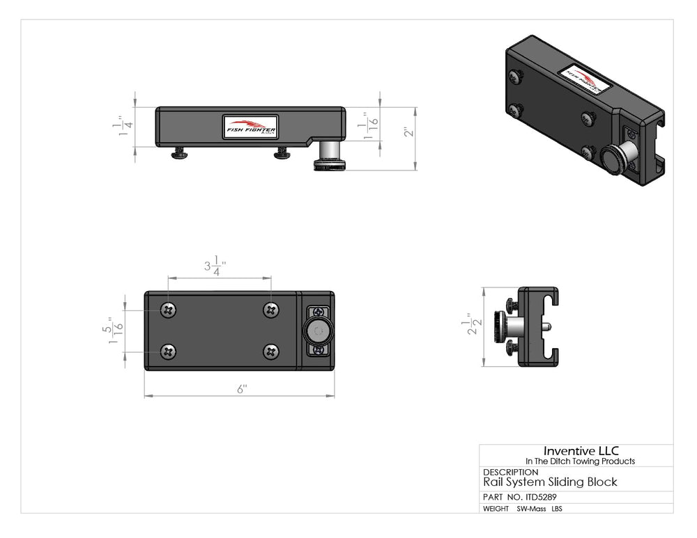 Fish Fighter boat rail accessory layout supports flexible gear placement.