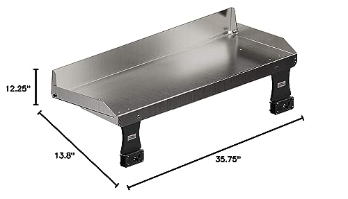 Fish Fighter fillet table with rear drains simplifies cleaning after filleting on deck.