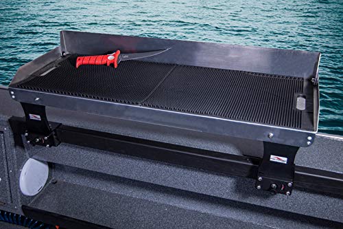 Fish Fighter quick release system folds legs for compact storage and transport.