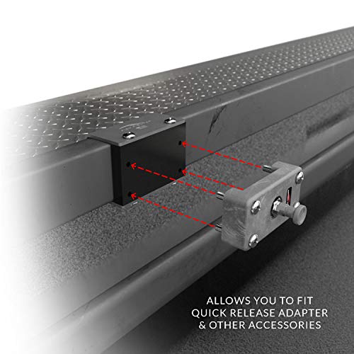 Fish Fighter mounting screws and hardware for rail installation.