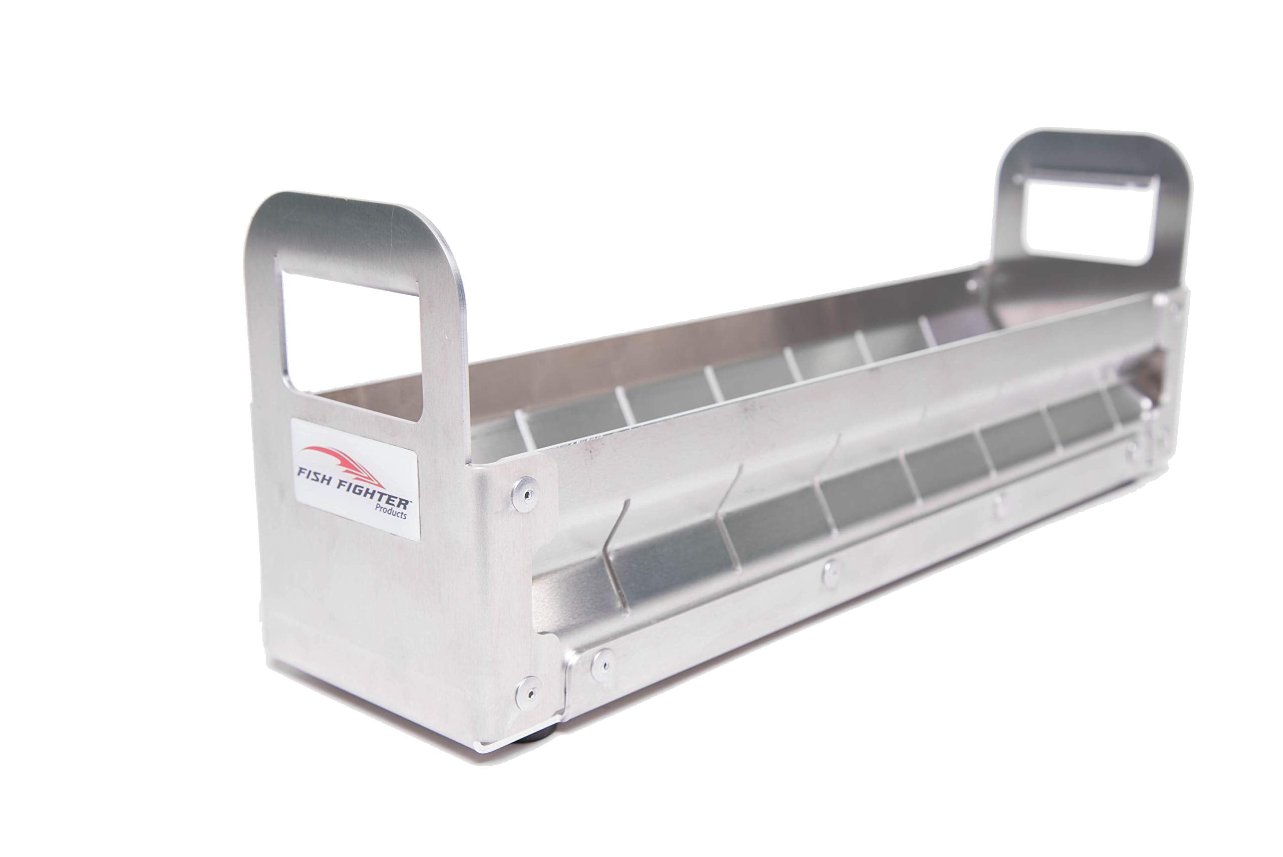 Fish Fighter bait tray offers quick access during fishing trips.