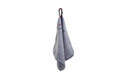 Fish Fighter towel on boat for quick hands cleaning after baiting.