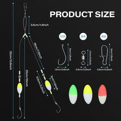 Reverse bottom rig design for surf fishing