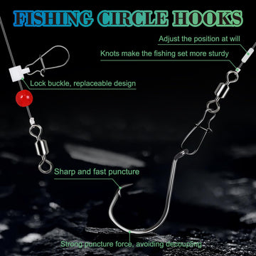 Pre-assembled surf fishing rig ready to fish