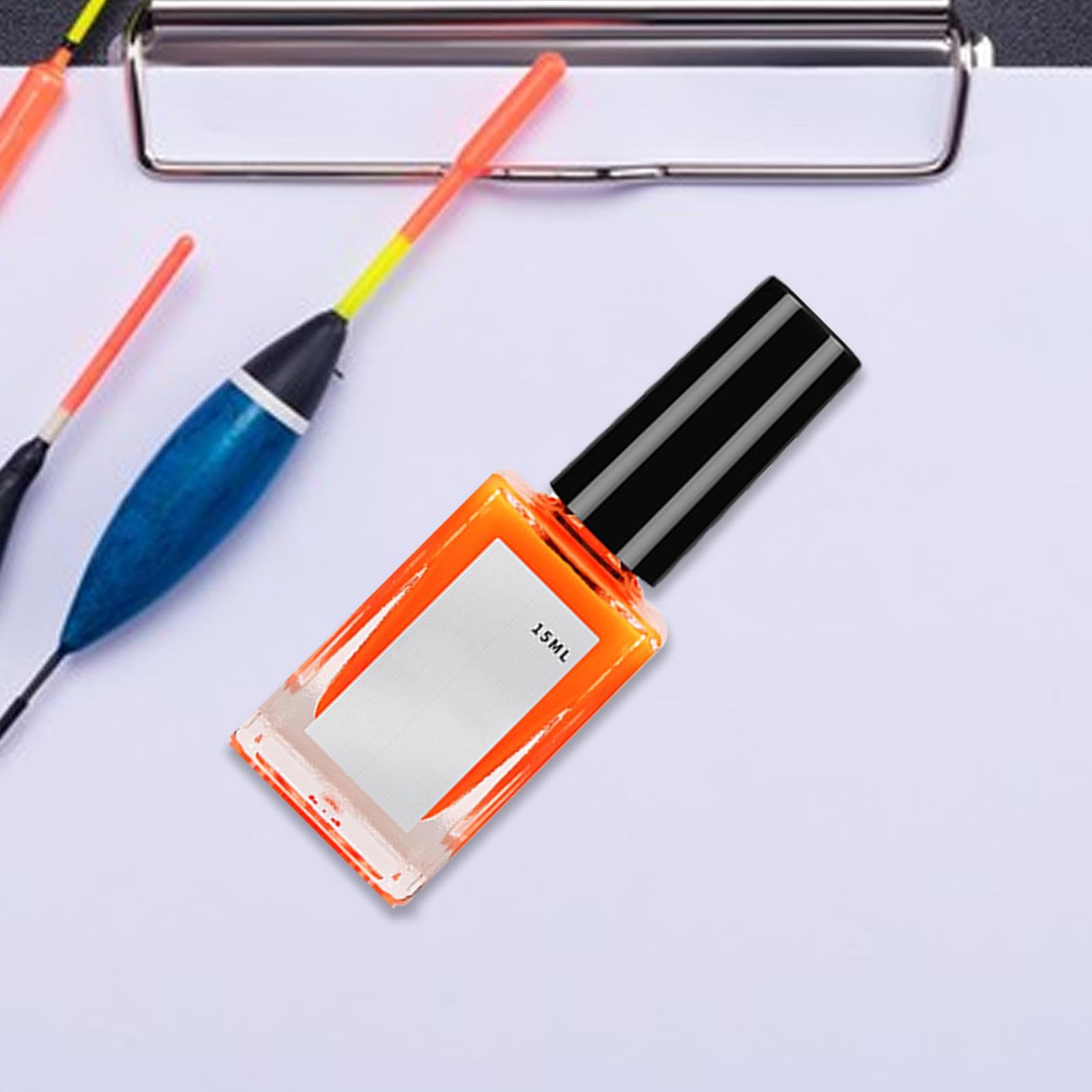 Waterproof coating applied to a lure using Fish Float Paint