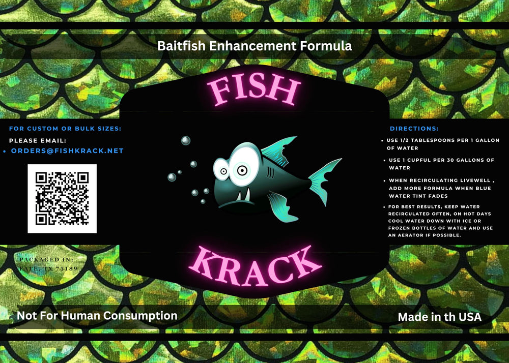 Fish appearing lively after using FISH KRACK