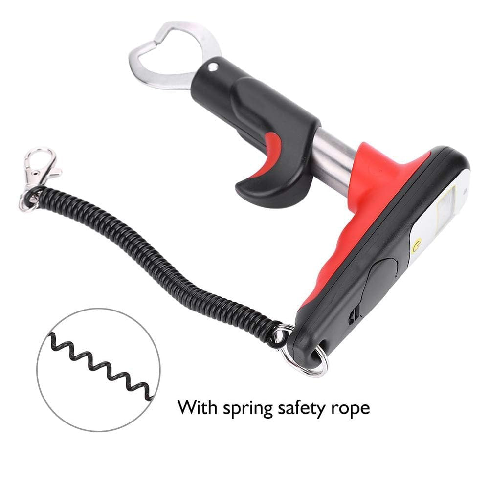 Retractable design feature of the fish lip gripper
