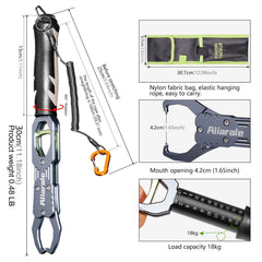 Fish lip gripper in action with 360-degree rotation