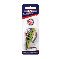 Fish Lucke All American Rattler crankbait front view with lifelike details to attract bass