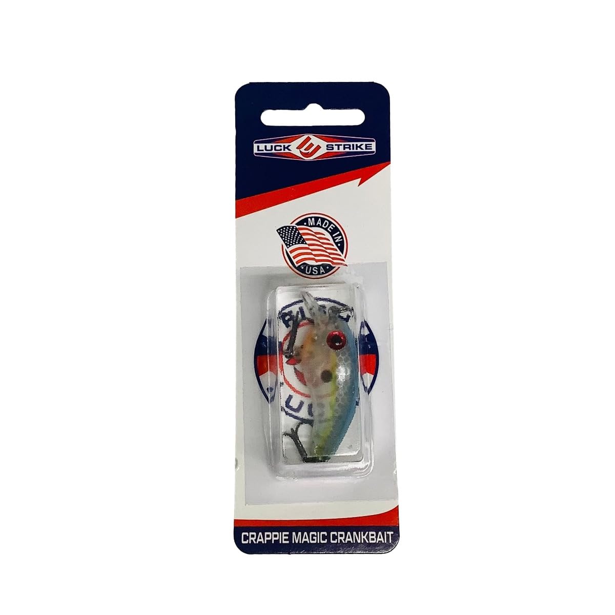 Lure deflects over logs and brush for structure navigation.
