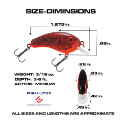 Crappie Magic dives 2-4 ft for crappie and panfish