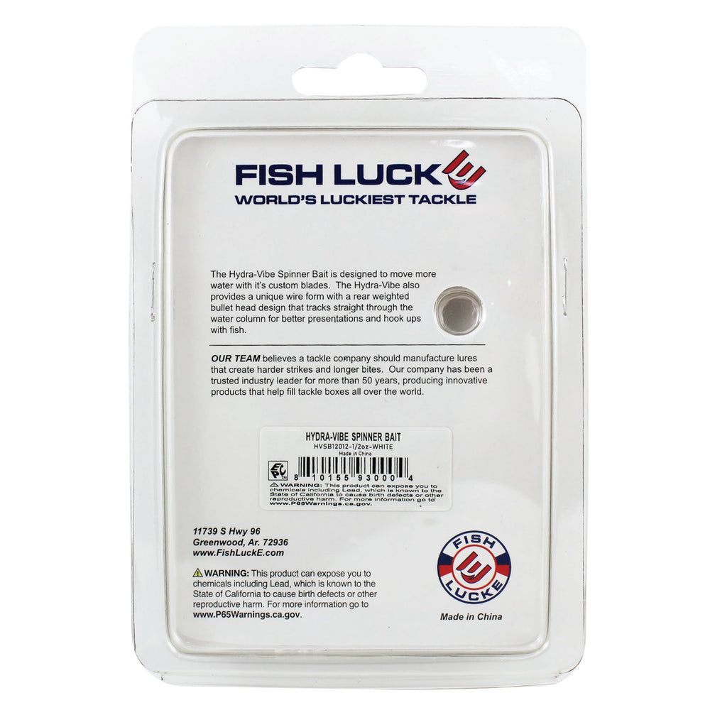 FISH LUCKE Hydra-Vibe attracts big fish attention during retrieve