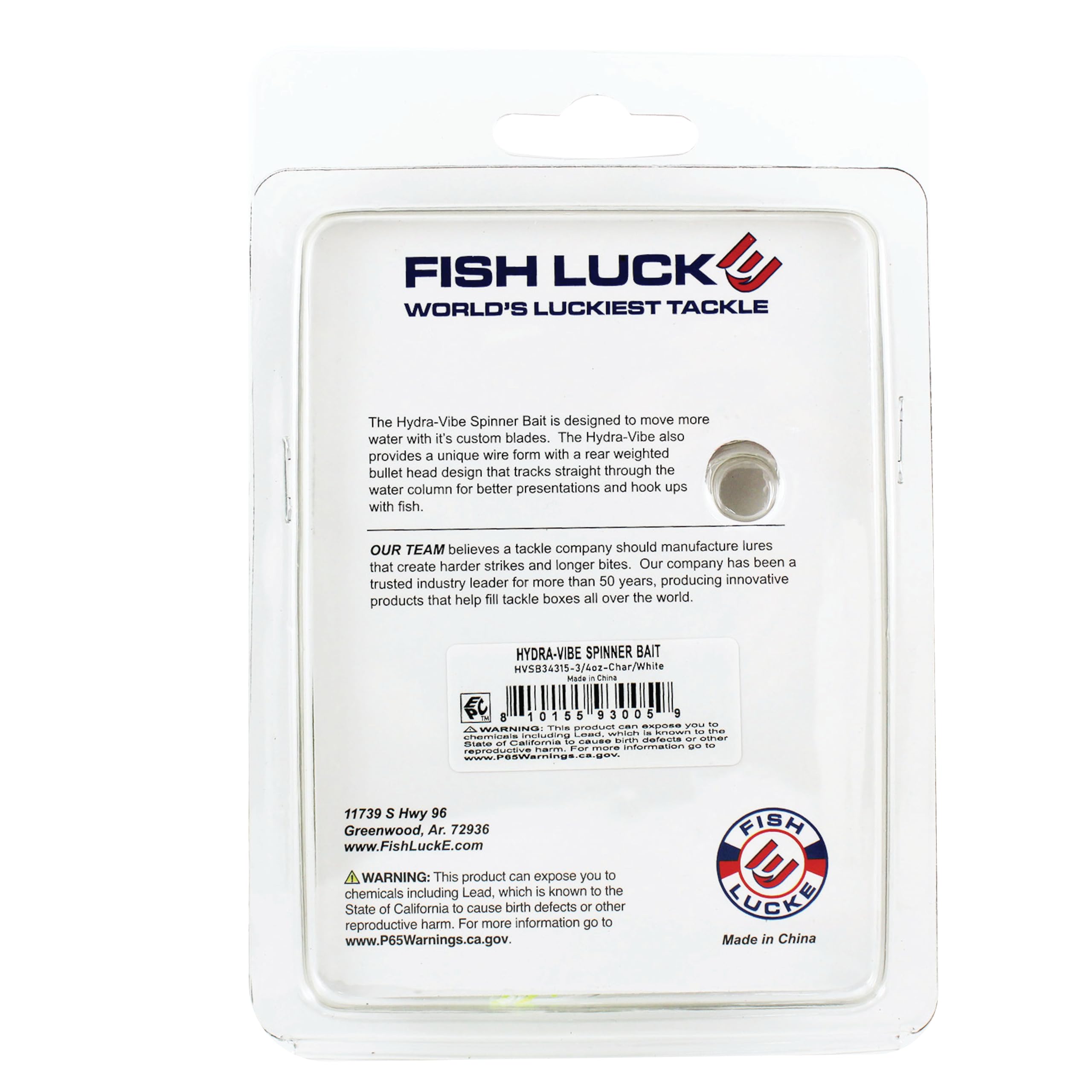 Fish Lucke Hydra-Vibe come-and-get-me pulse from an innovative wire design