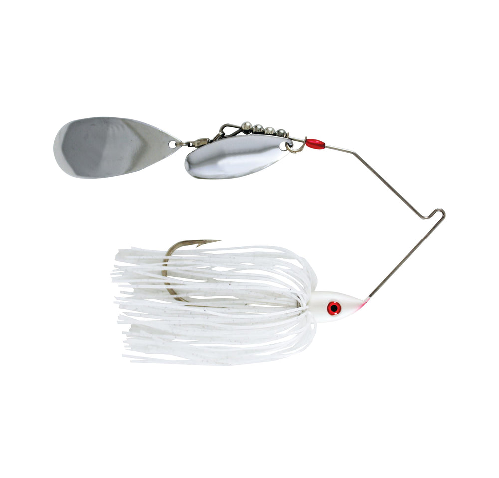 FISH LUCKE Hydra-Vibe close-up of custom blades showing strong vibration