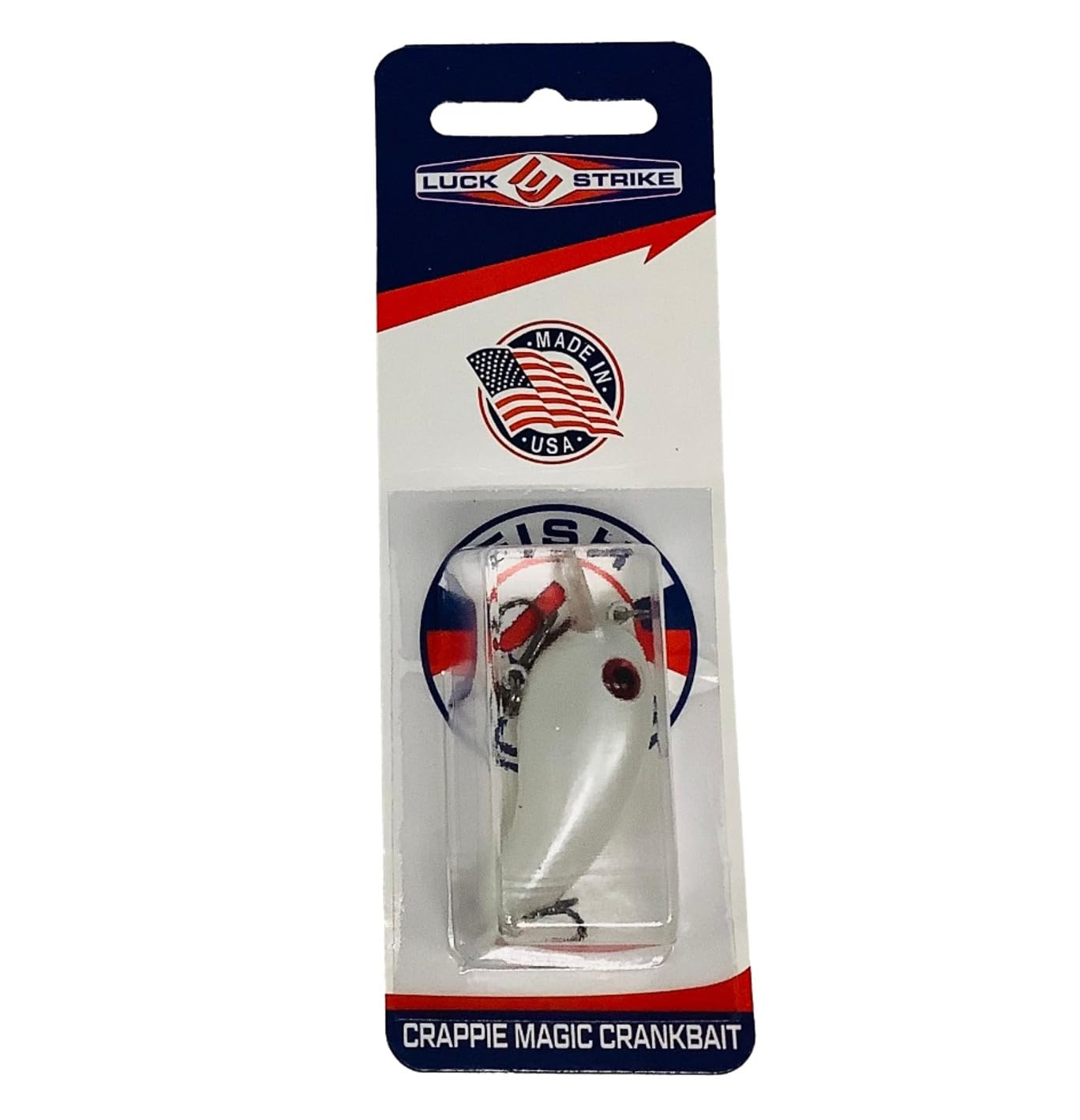 Crappie Magic Crankbait deflects off brush and logs with square bill action