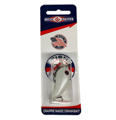 Crappie Magic Crankbait deflects off brush and logs with square bill action