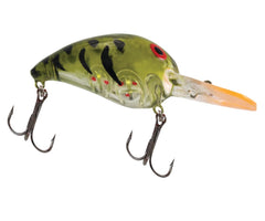 FISH LUCKE Luck E Strike G5 crankbait front view for quick reaction strikes.