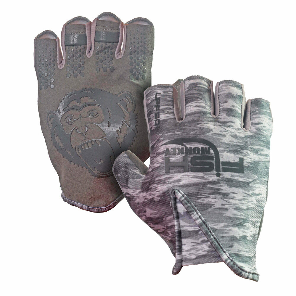 Fish Monkey FM18 Stubby Glove dry fabric dries quickly after rinse or splash.