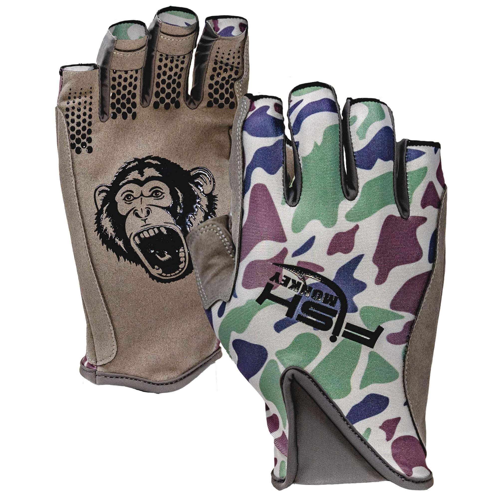 Quick-dry breathable fabric shown on Fish Monkey FM21 Pro 365 gloves