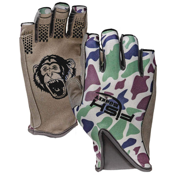 Quick-dry breathable fabric shown on Fish Monkey FM21 Pro 365 gloves
