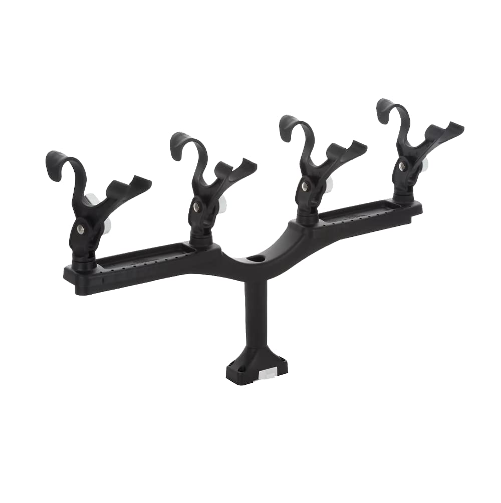 Fish-On Mr Crappie Pro Series gang mount provides four-position mounting