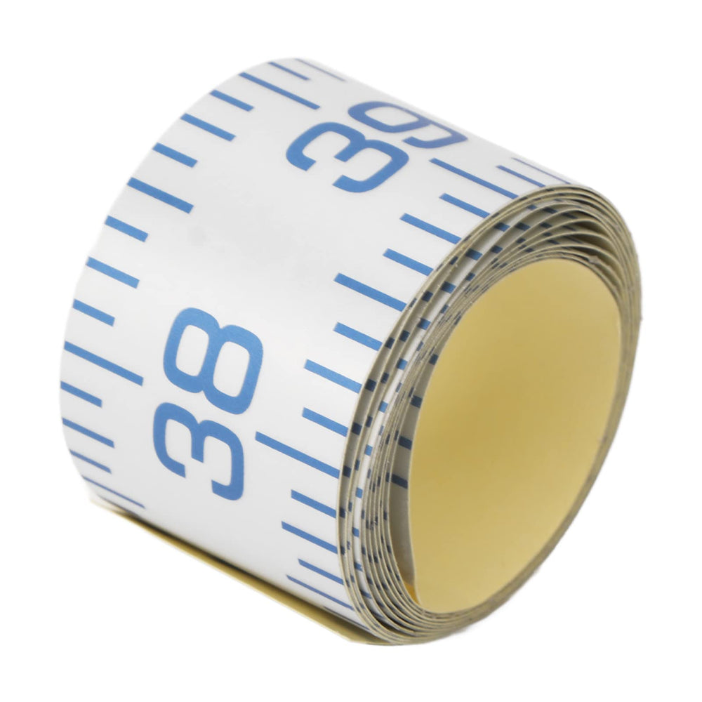 40 inch fish measuring tape with adhesive backing