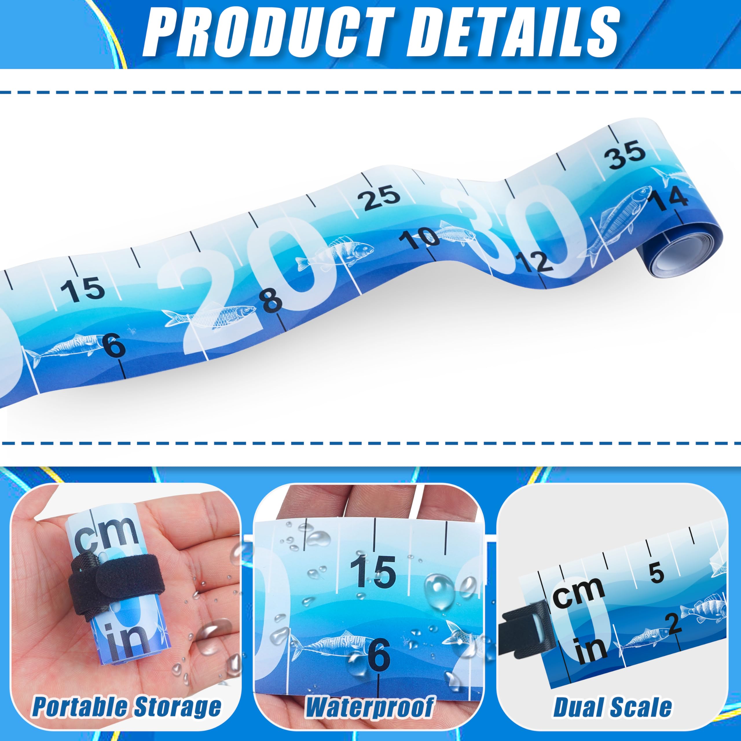 Close-up of dual scale inches and centimeters on the ruler