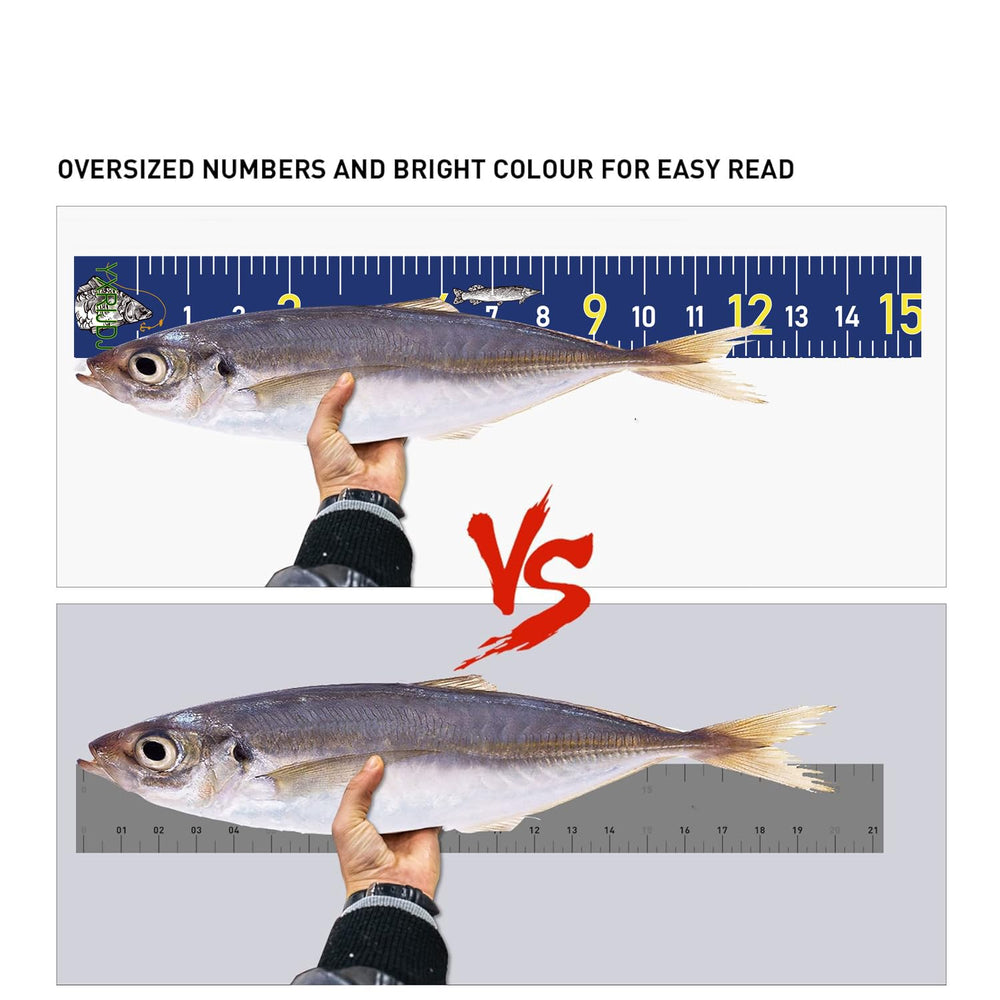 Waterproof self-adhesive fishing ruler sticker