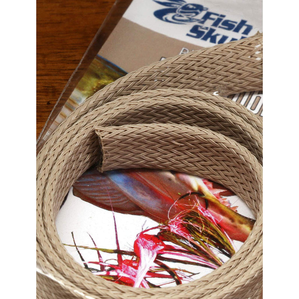 Fish Skull Chocklett's Body Tubing tan 1/8 inch adds bulk without weight